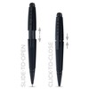Cross Edge Matte Black Lacquer Gel Rollerball Pen