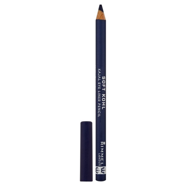 3 RIMMEL LONDON Soft Kohl Kajal Eye Liner Pencil  Denim Blue New Sealed