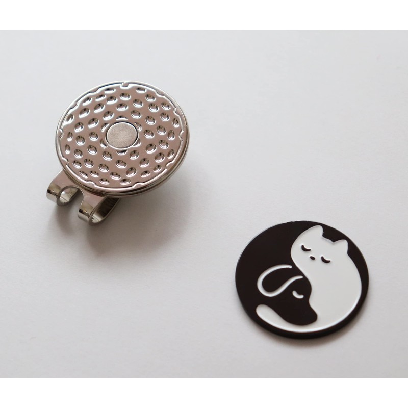 Golf Marker Dog Cat Tao Mark Hat Clip Magnetic Detachable