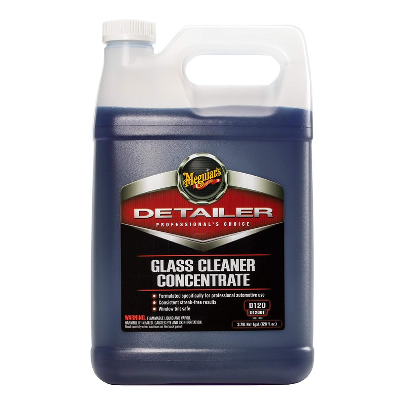 Meguiar's Professional Glass Cleaner Concentrate D12001 - Professional Strength Glass