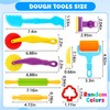 Oun Nana Dough Tools Set for Kids 20 PCS Dough