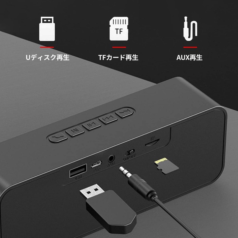 Speaker, Bluetooth Speaker, Wireless Speaker, Bluetooth 2023, Deep Bass, Portable