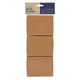 Papermania Large Matchboxes - 3 Pieces, Brown