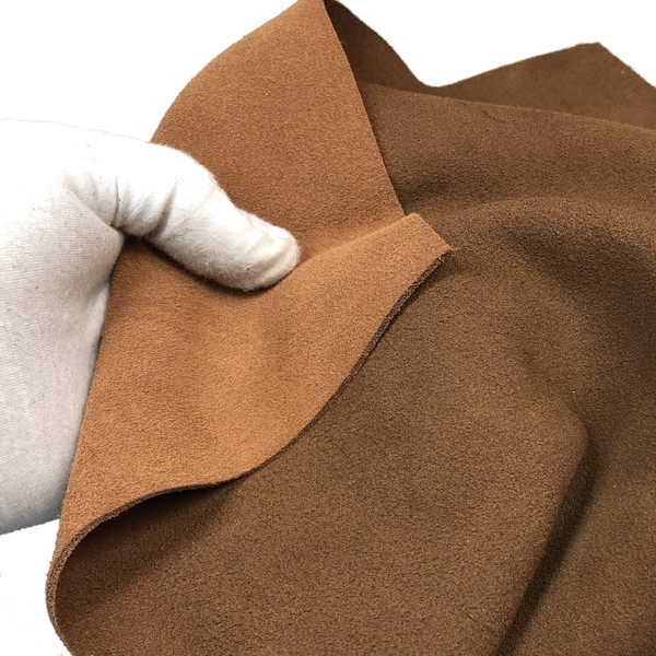 5-6 OZ 2.0mm Suede Leather Square for Crafts Tooling Hobby