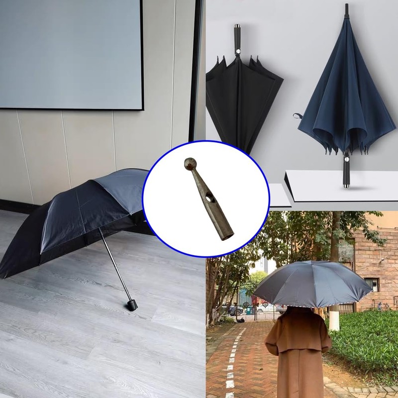 20 Pcs Metal Folding Umbrella Tips Parts, Universal Umbrella Tail