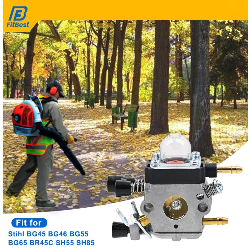 FitBest C1Q-S68 Carburetor Tune-Up Kit for Stihl BG45 BG46 BG55