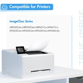 067 067H Toner Cartridge Set MF656Cdw MF654Cdw Compatible for Canon 067H 067 Color ImageCLASS LBP632CDW MF653Cdw LBP633CDW MF651CW LBP631CW Printer High Yield Ink (4 Pack)