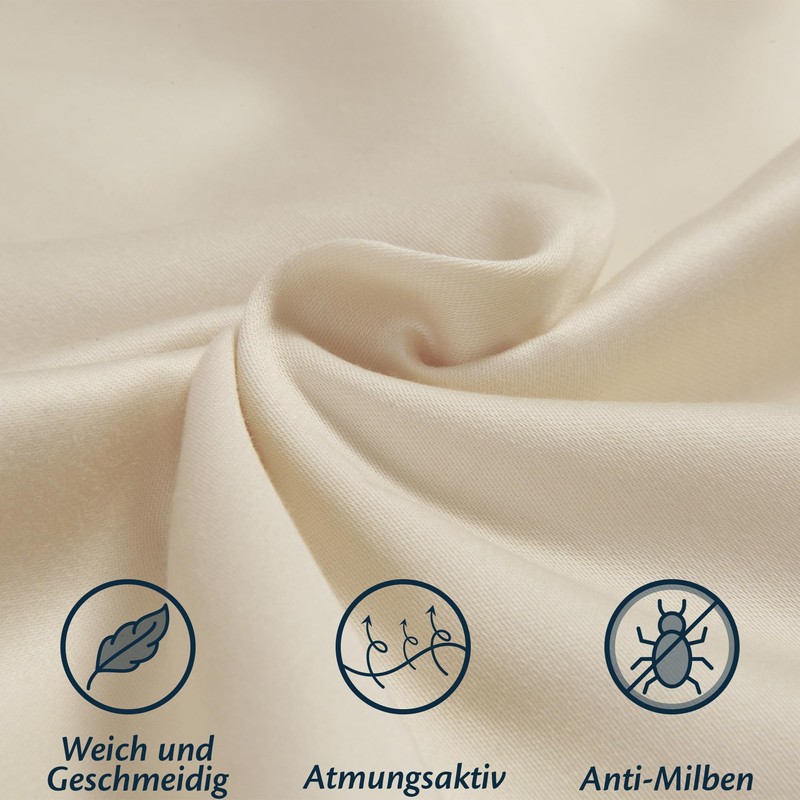 Set of 2 Cushion Covers, 50 x 80 cm, Microfibre,