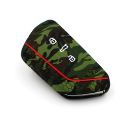 VF Key Case for 3-Button Car Key Silicon Cover Key Cover Protective Cover
