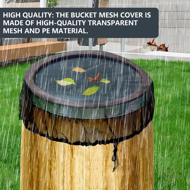 Pack of 2 Rain Butt Net Adjustable Rain Butt Cover