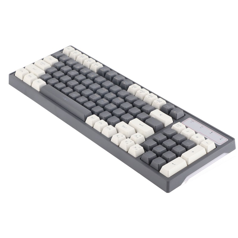 2.4G Wireless Gaming Keyboard 96 Keys Ergonomic Long Standby Time