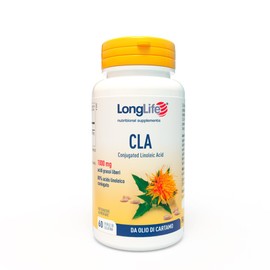 LongLife® CLA | Integratore di acido linoleico coniugato titolato all’80% | Supporto alla composizione corporea | Sport | 60 perle | Senza glutine e doping free
