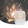mooas Rotating Projector Melody Nightlight (White), 360° Rotating Nightlight, Wonderland