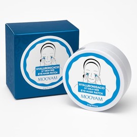 Korean Hyaluronic Eye Pads 60 Pieces - Anti-Wrinkle & Dark Circles Collagen Gel Pads Moisturising Reusable