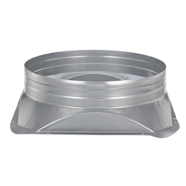 PATIKIL 250mm Pipe Flange Duct Connector Flange Duct Fitting Flange