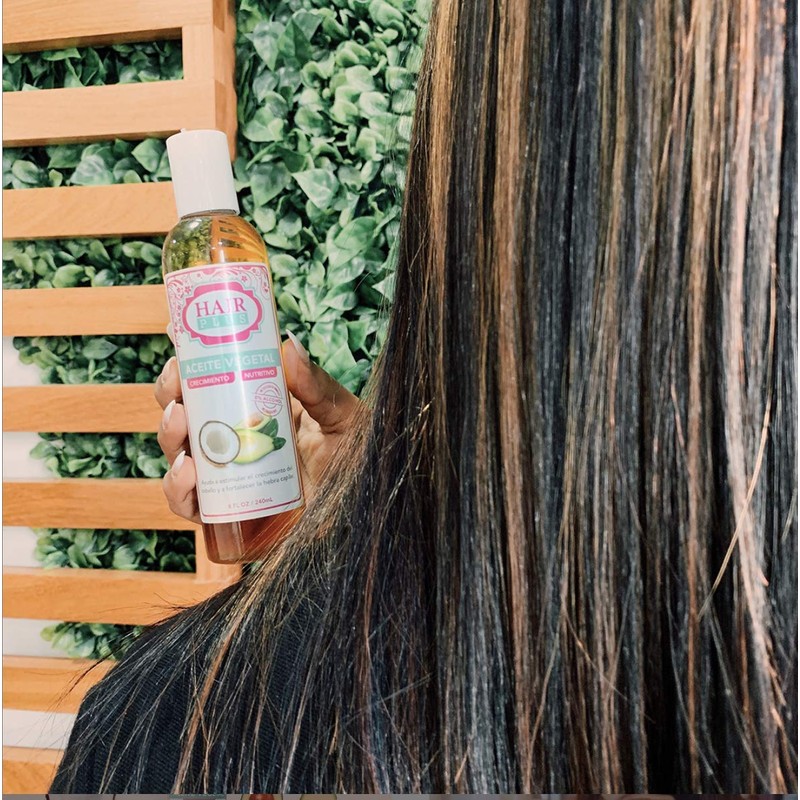 Hair Plus ACEITE VEGETAL (8 OZ)