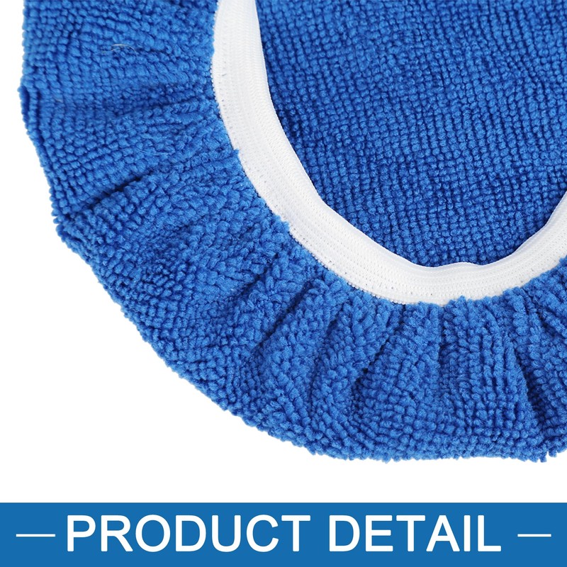 A ABSOPRO Wax Polishing Bonnet 7-8 Inch Buffing Pad Cover