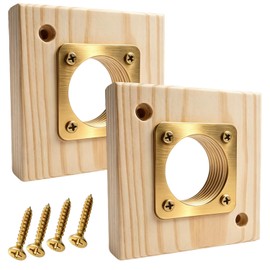 ZJ1WYZQQ Bluebird House Predator Guard， with Copper Gate Predator Protection Device Bird House Predator Guard Replacement, Suitable for 1 1/2 inch Open Oriental Bluebird Box (2 Pieces)