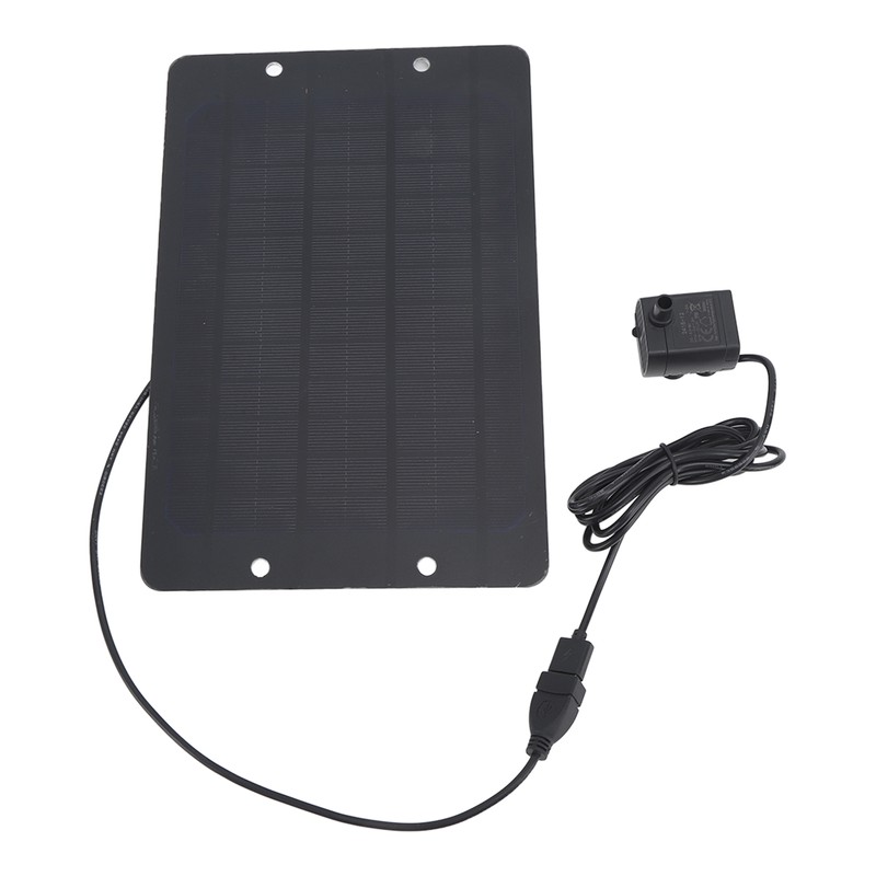 Solar Fountain 6V 10W Bird Bath Fountain USB Interface with