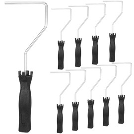 10 Pcs Paint Roller Handle 4 Inch Mini Paint Roller Frame with Black Handle for House Homes Office Walls Detail Painting Supplies