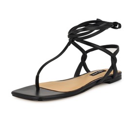 Nine West Women's Norta Sandal, Black 001, 7
