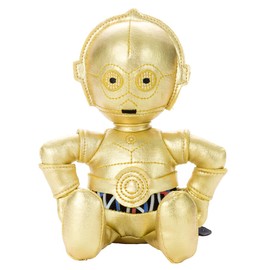 Star Wars beans collection C-3PO stuffed toy sitting height about 14cm