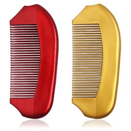 2 PCS Large Hair Comb, AFUNTA Hair Detangling Comb No Handle Wide Tooth Comb for Wet and Dry