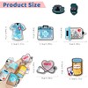 Yudisho 5 Pcs Bogg Bag Charm, Nurse Theme Charm, Rubber