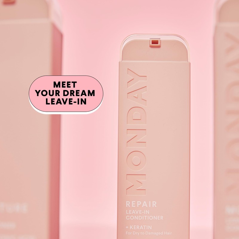 MONDAY HAIRCARE MOISTURE Leave in Conditioner with Hyaluronic Acid, Jojoba