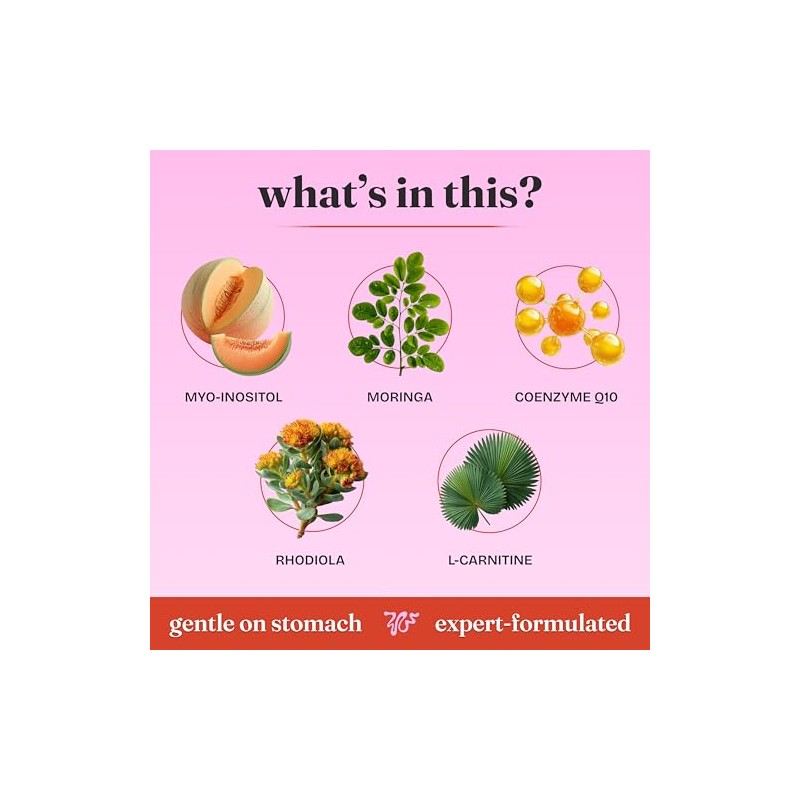 Her Inositol Blend | Myo-Inositol PCOS Supplement | 120 Vegan