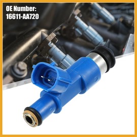 Partuto 4pcs 16611-AA720 Fuel Injector for Subaru WRX 6MT S209 2018-2021, WRX 2006-2014, Forester 2006-2013 2.5L Turbo EJ255 Replacement