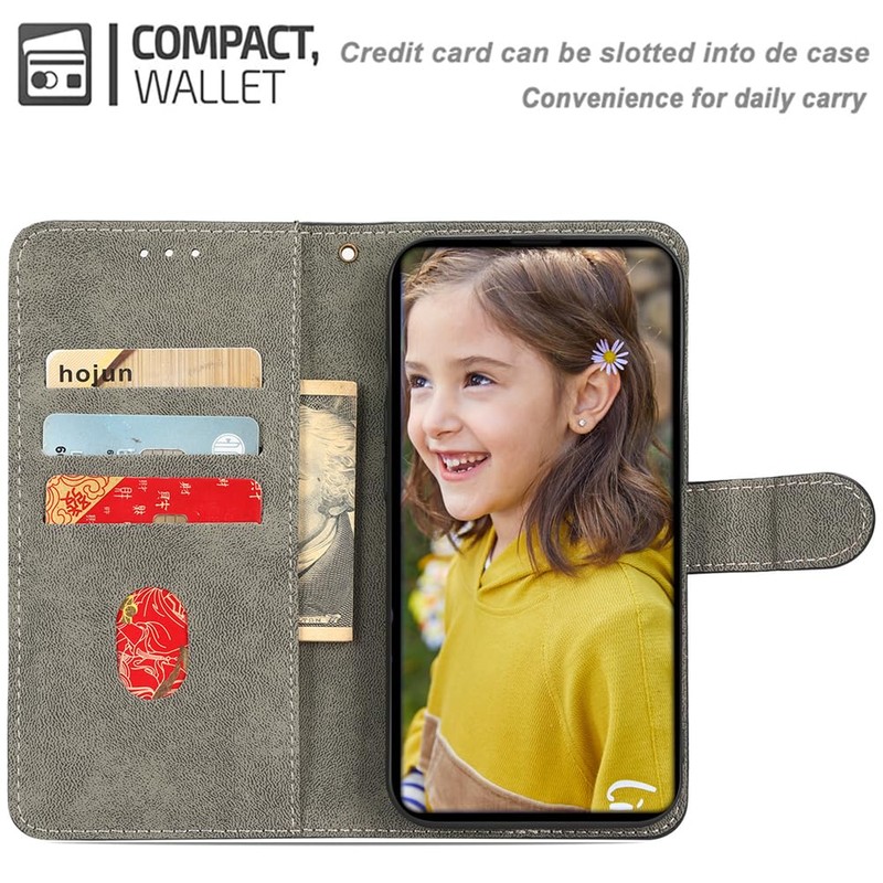 BAILI RFID Blocking Case for Oukitel C58/C58 Pro, Kickstand, Card
