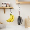 Adhesive Banana Hanger Under Cabinet: Sticky Banana Hooks Under Counter,