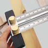 QeeHeng Woodworking T Ruler High Precision Gauge Marking Scale Scribe