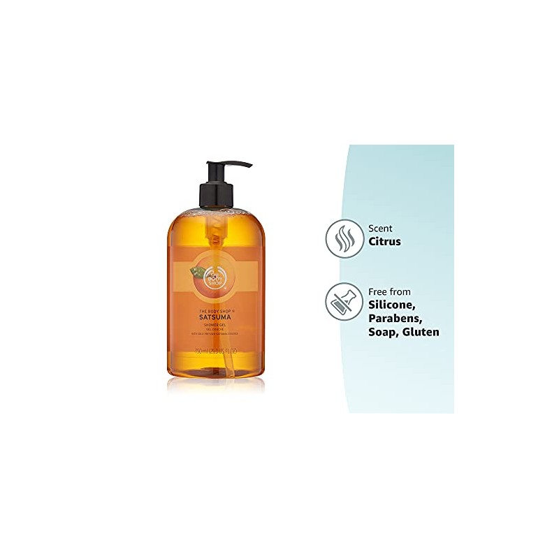 The Body Shop Satsuma Shower Gel, 25.3 Fl Oz