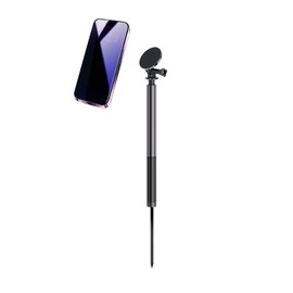 Giyofom Selfie-Stick, Golf-Einbeinstativ mit Erdspieß, für Outdoor-Fotografie, Angeln und Selfieeinführung, Zubehör für Stock.