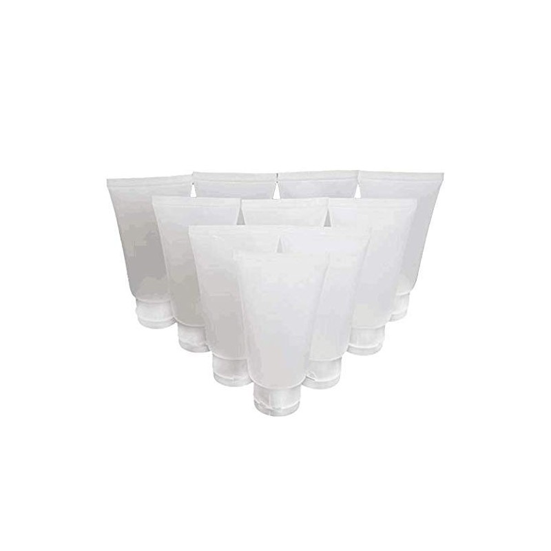 DNHCLL 10PCS 15ML Empty Reusable Plastic Empty Travel Cosmetic Soft