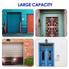 BRILLIRARE Key Lock Box, Waterproof Combination Lockbox Wall Mount 4