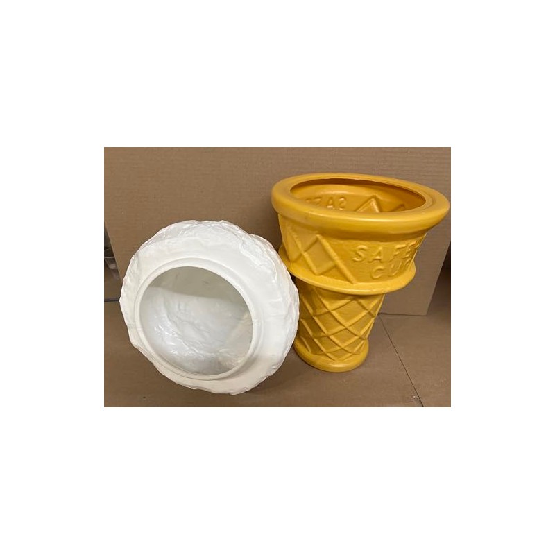 Generic Ice Cream Scoop Giant Display Lamp, Large, White, 24SCCO