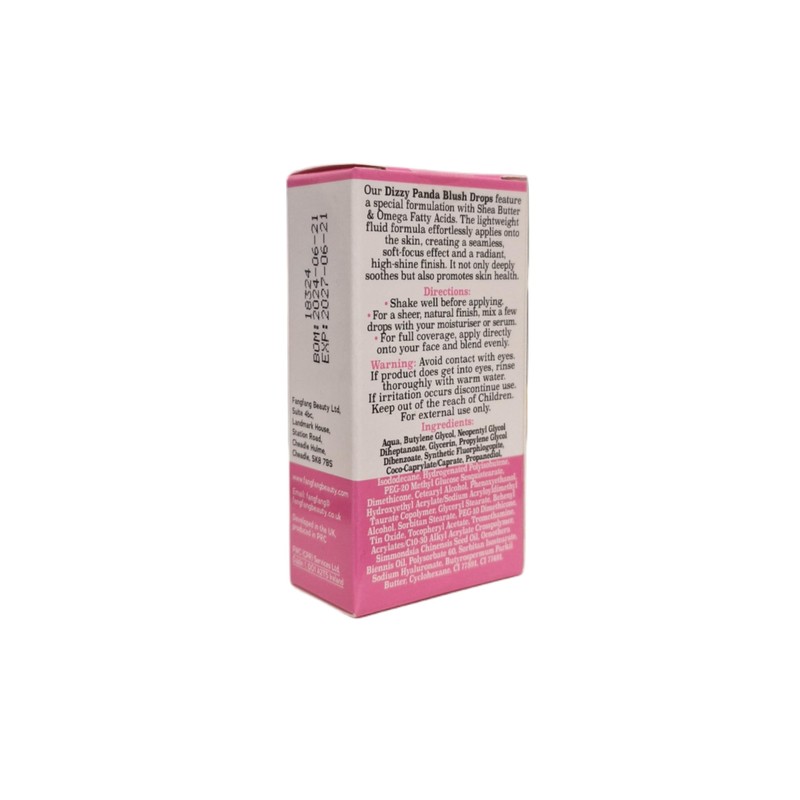 Dizzy Panda Blush Drops - Blush Radiance with Shea Butter