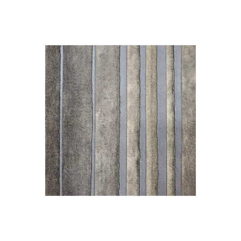 Vinyl Striped Gray Gold Silver Metallic Lines Faux Fabric Texture