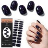 Semi Cured Gel Nail Strips, Snag-Free Tapered Edge Gel Nail