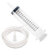 Syringe 150ml with 1m Hose, Catheter Attachment and Luer Adapter.