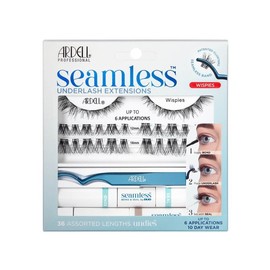 Ardell Seamless Underlash Extensions Assorted Lengths Undies Wispies X 36