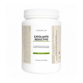 B Natural SPA Exfoliante Reductivo con Algas Marinas, Romero y Cacao, para Tratamientos Modeladores, 1000 g
