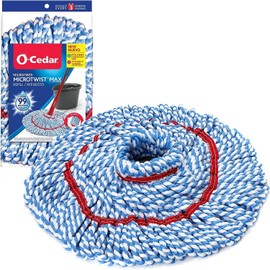 O-Cedar MicroTwist Microfiber Twist Mop Refill (Pack of 3)