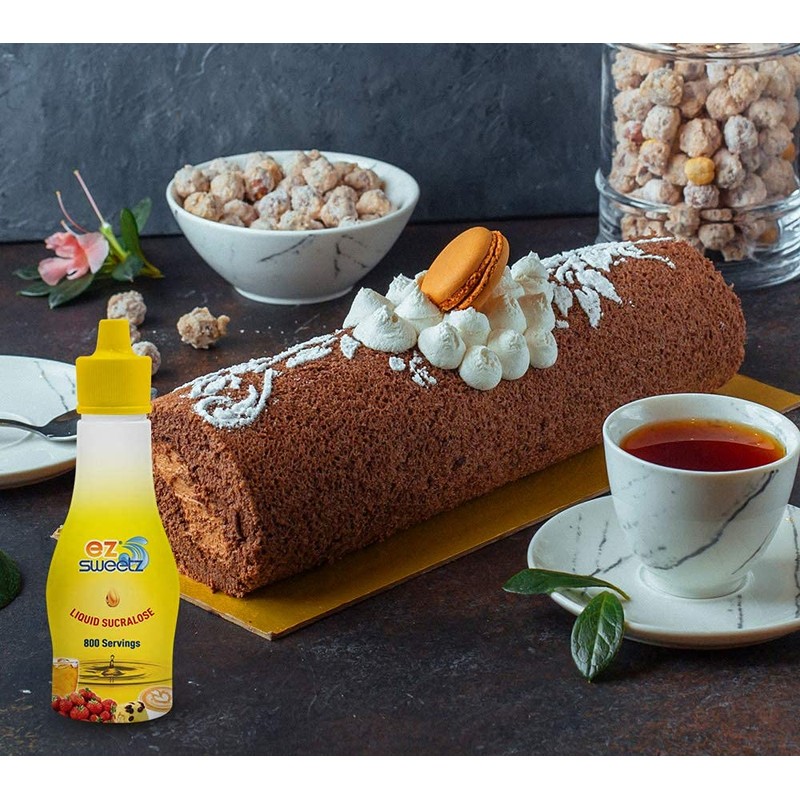 EZ-Sweetz (2.0oz - Liquid Sweetener 800 Servings/Bottle) (Original, 3 Pack)