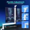 FIFINE Boom Arm Mic Stand, Low Profile Metal Microphone Stand,