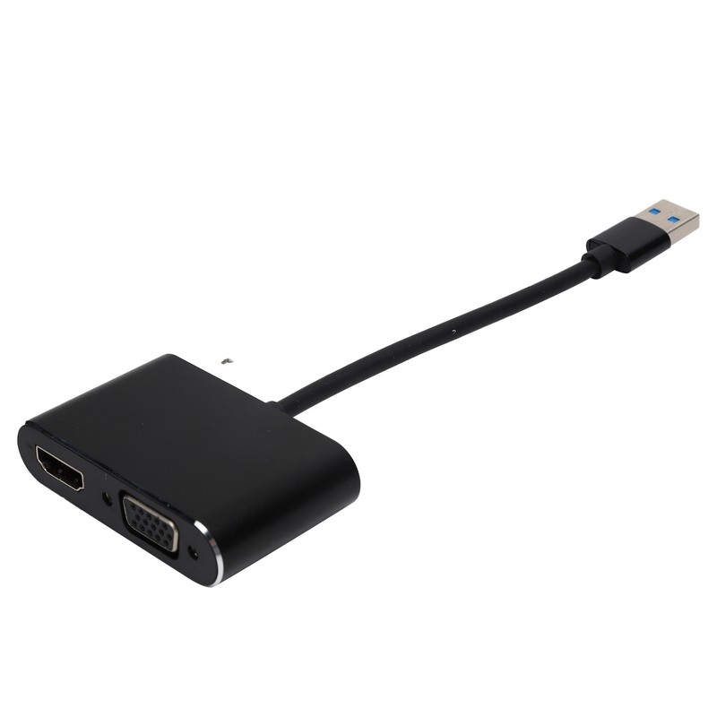 USB3.0 to High Definition Multimedia Interface VGA Adapter 2in1 HD