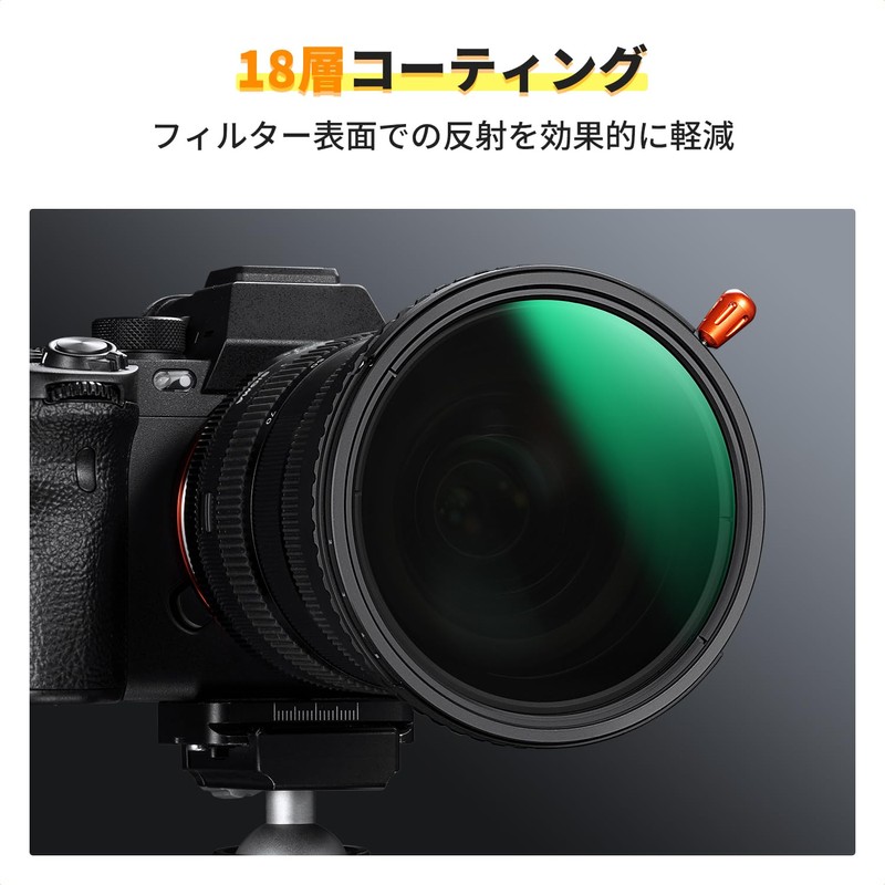 K&F Concept 77mm ND2-32 & CPL & 1/4 Black Mist